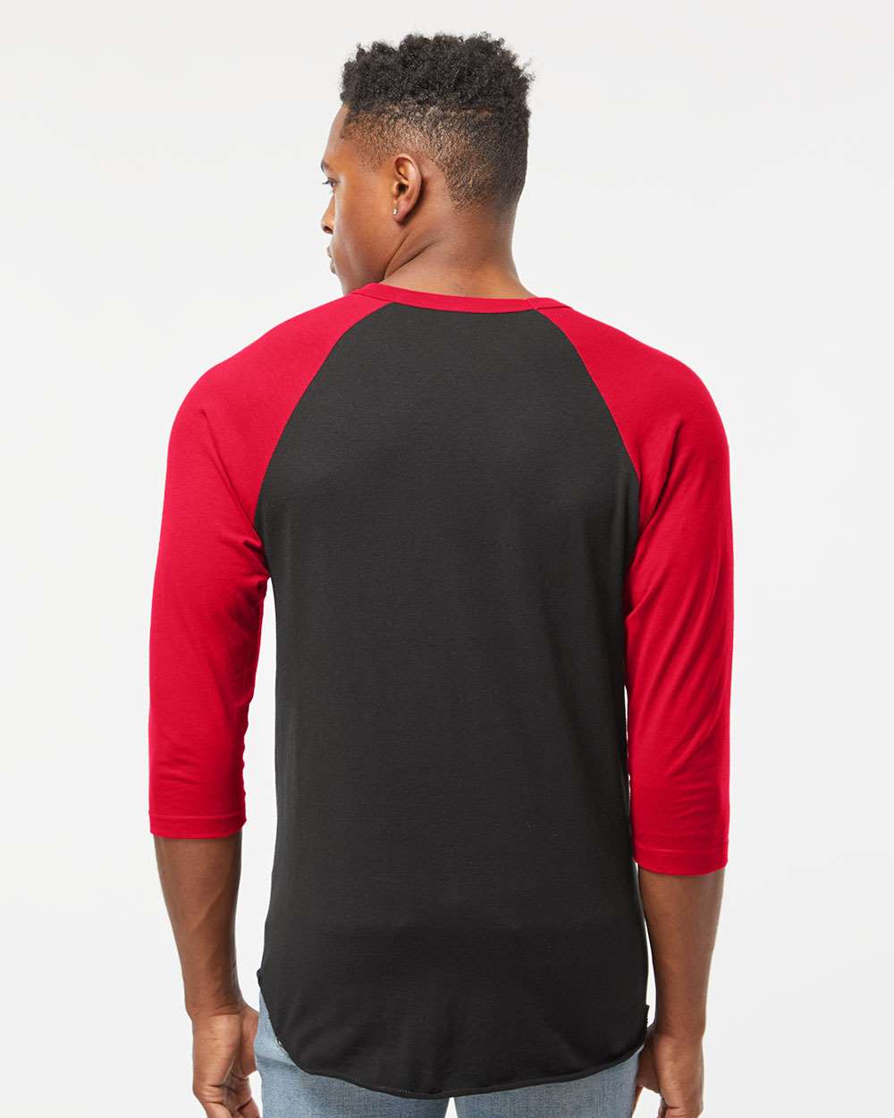 Tultex-245-Fine Jersey Raglan T-Shirt - Image 13