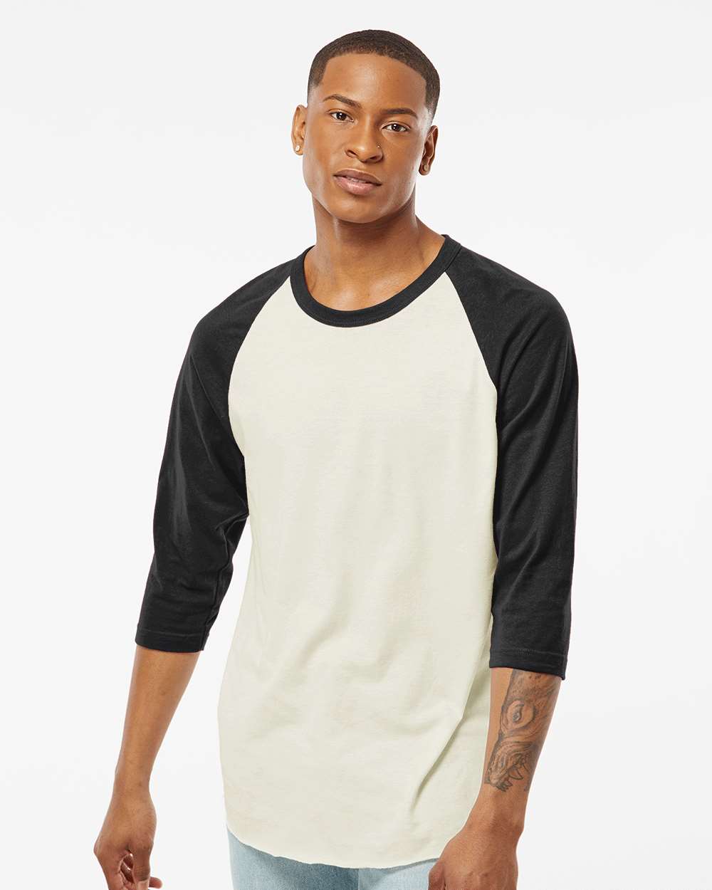 Tultex-245-Fine Jersey Raglan T-Shirt - Image 53