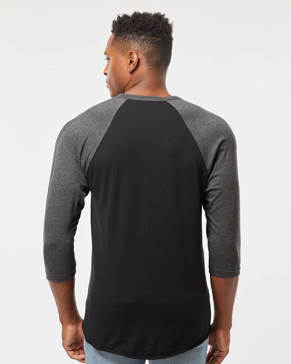 Tultex-245-Fine Jersey Raglan T-Shirt - Image 6