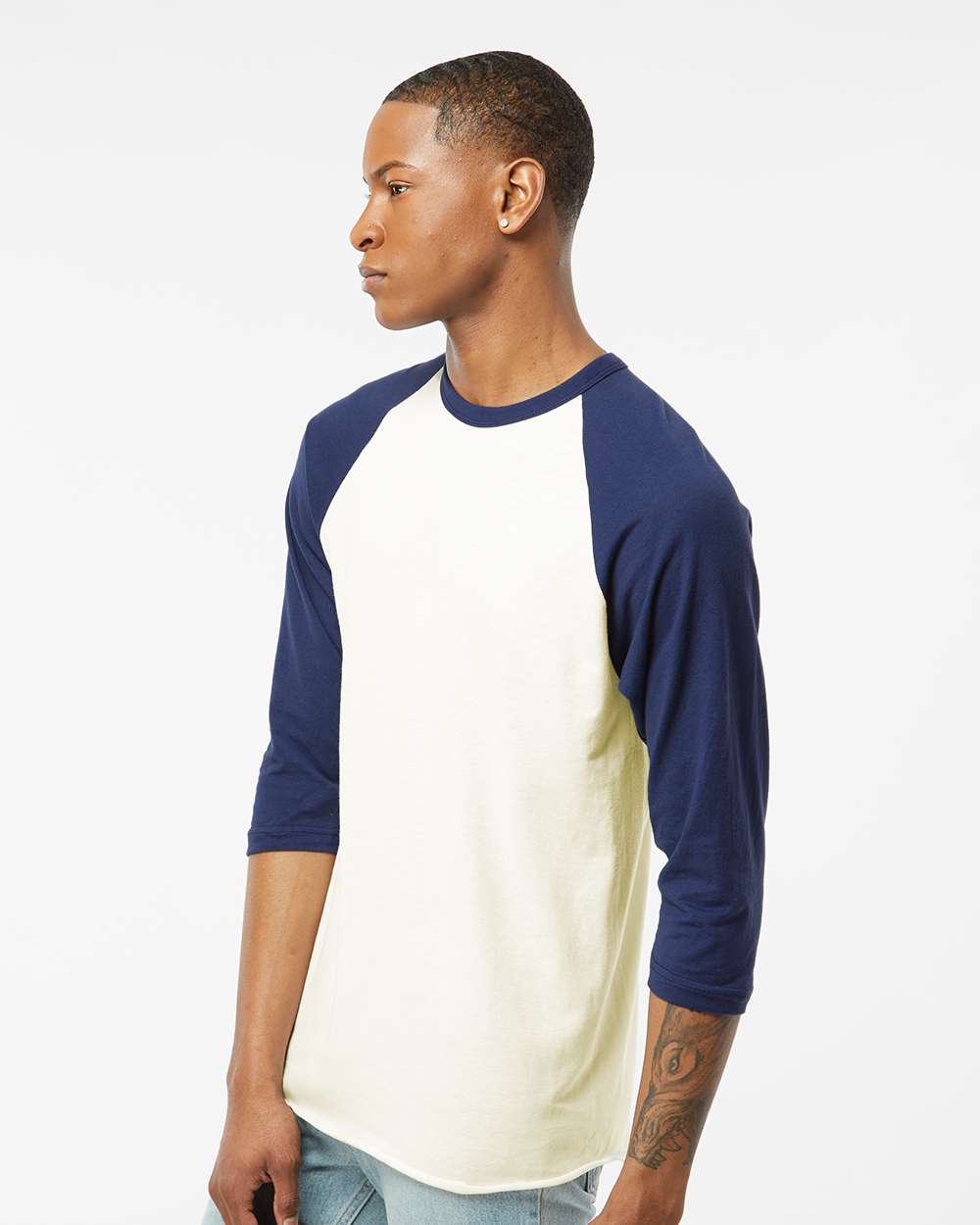 Tultex-245-Fine Jersey Raglan T-Shirt - Image 60