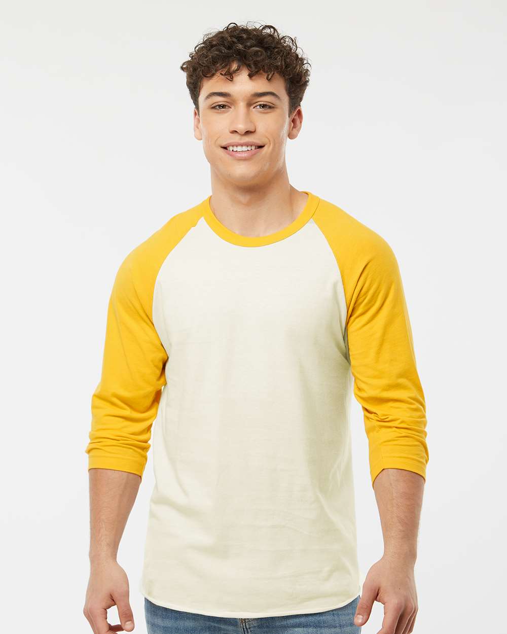 Tultex-245-Fine Jersey Raglan T-Shirt - Image 65