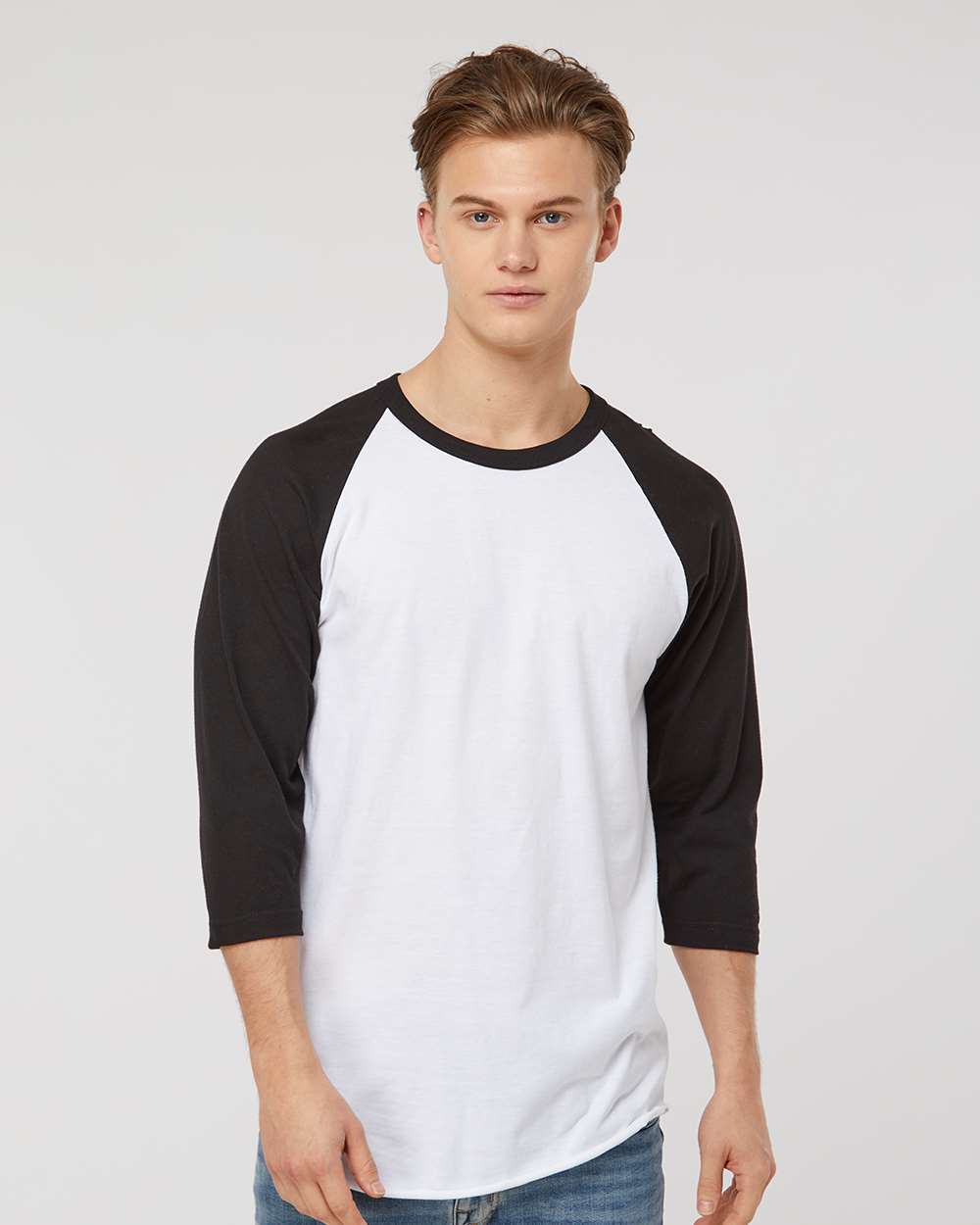 Tultex-245-Fine Jersey Raglan T-Shirt - Image 77