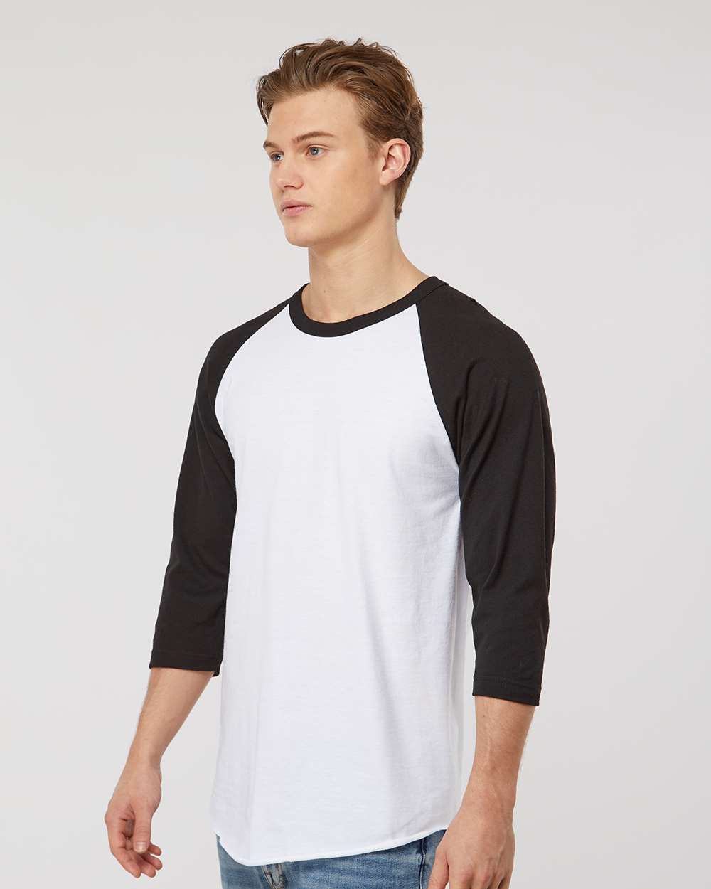 Tultex-245-Fine Jersey Raglan T-Shirt - Image 78