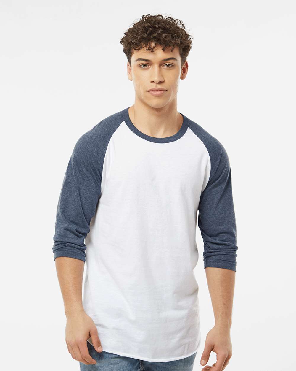Tultex-245-Fine Jersey Raglan T-Shirt - Image 89