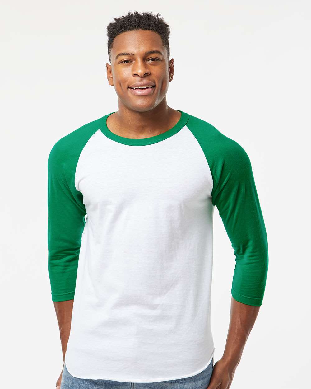 Tultex-245-Fine Jersey Raglan T-Shirt - Image 95