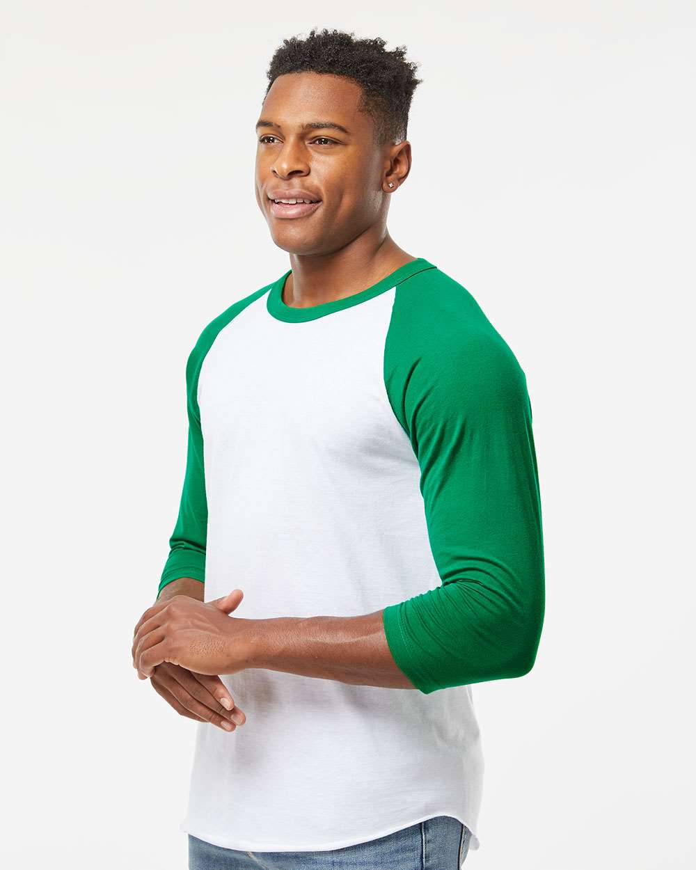 Tultex-245-Fine Jersey Raglan T-Shirt - Image 96