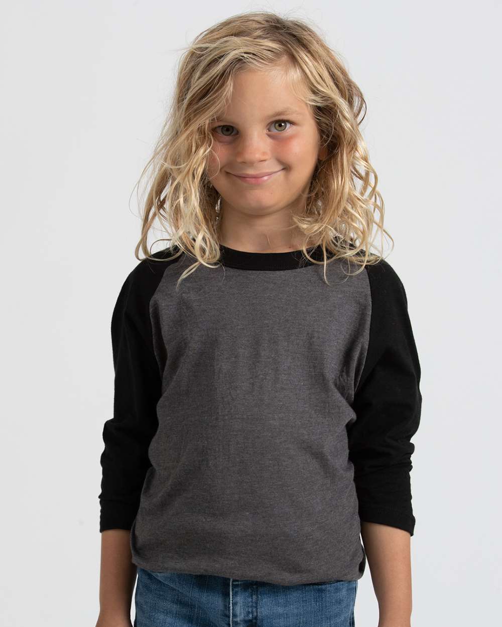 Tultex-245Y-Youth Raglan T-Shirt - Image 2