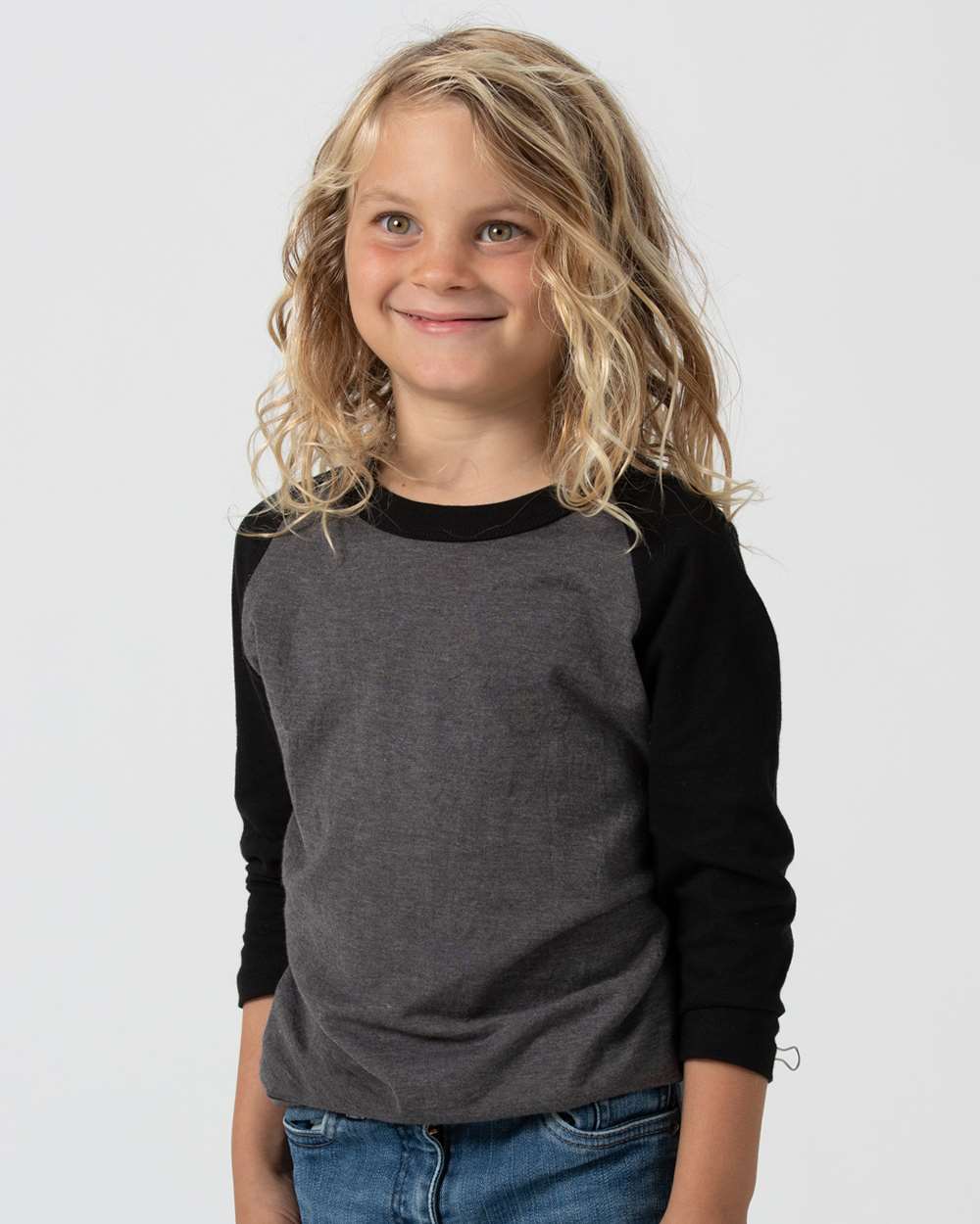 Tultex-245Y-Youth Raglan T-Shirt - Image 3