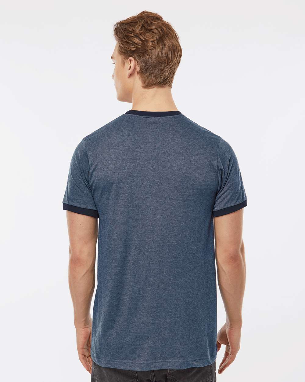 Tultex-246-Fine Jersey Ringer T-Shirt - Image 13