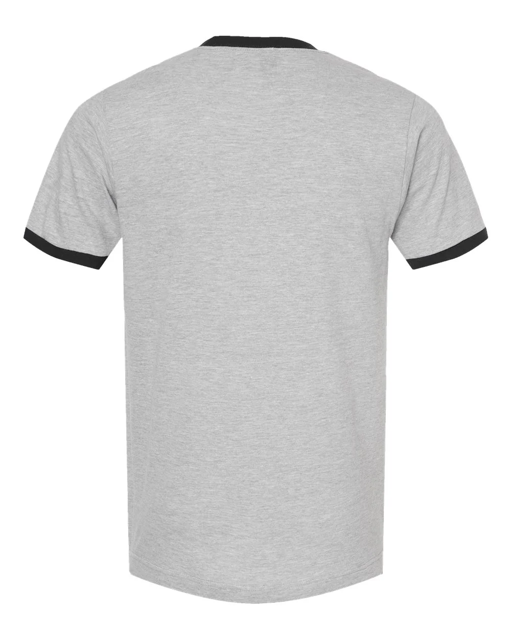 Tultex-246-Fine Jersey Ringer T-Shirt - Image 15