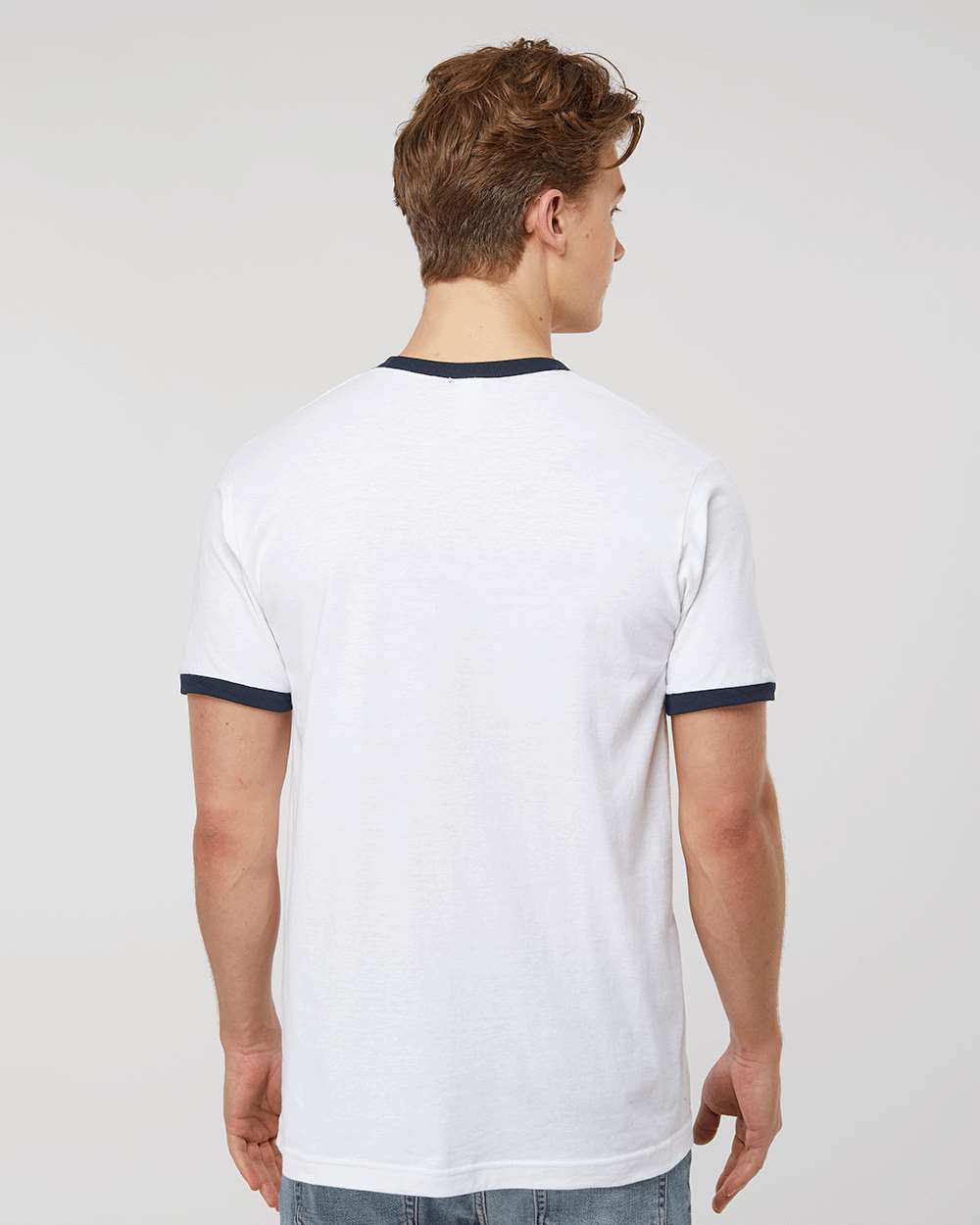 Tultex-246-Fine Jersey Ringer T-Shirt - Image 67