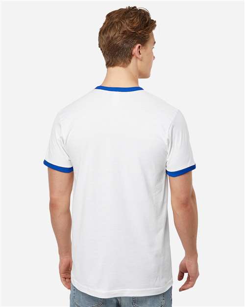 Tultex-246-Fine Jersey Ringer T-Shirt - Image 94