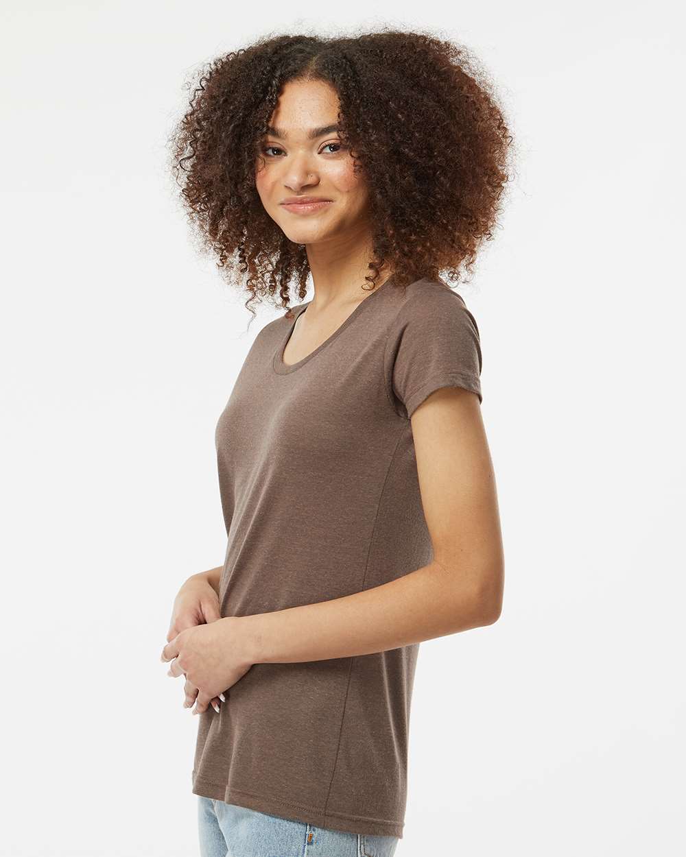 Tultex-253-Women's Tri-Blend T-Shirt - Image 41