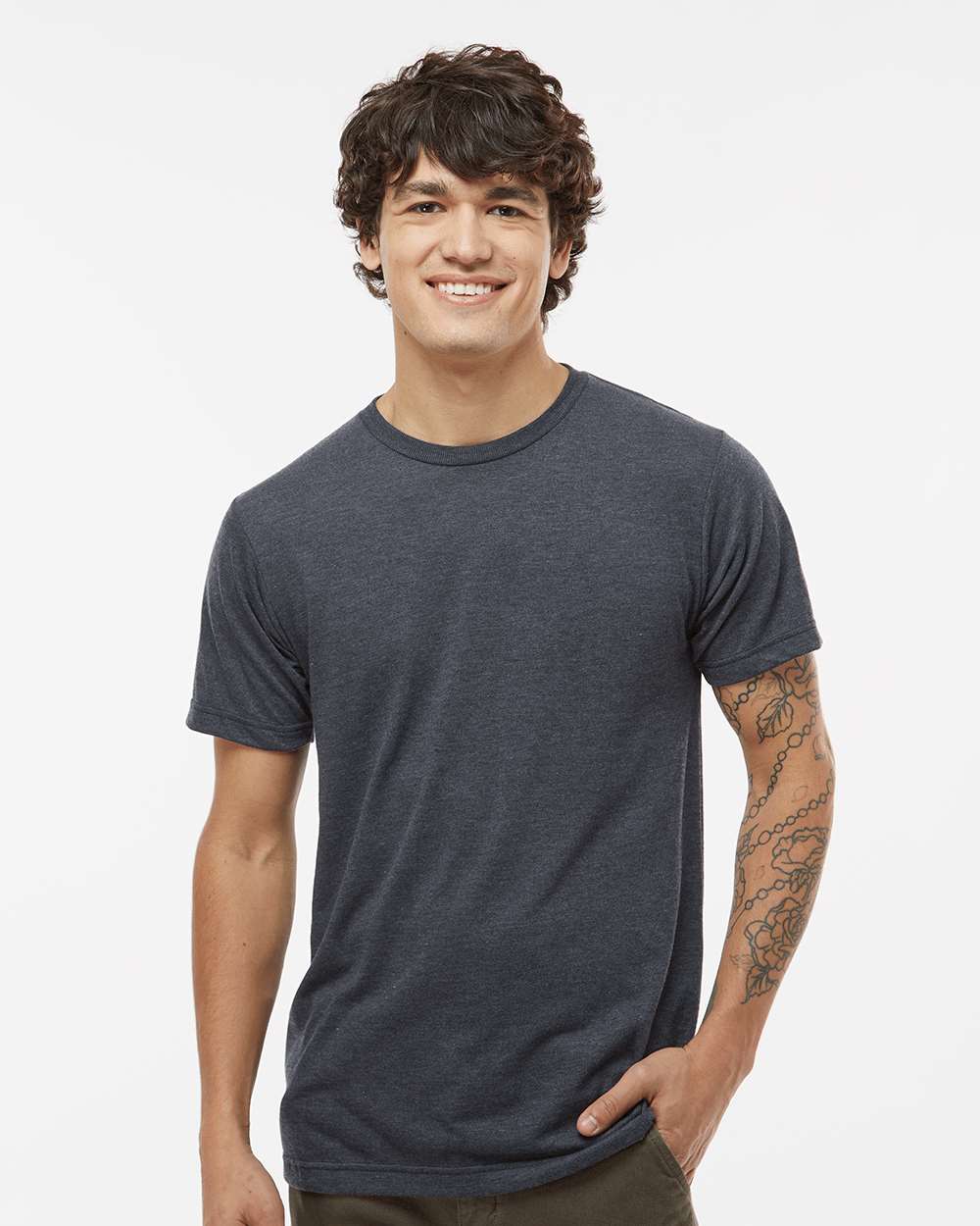 Tultex-254-Tri-Blend T-Shirt - Image 29