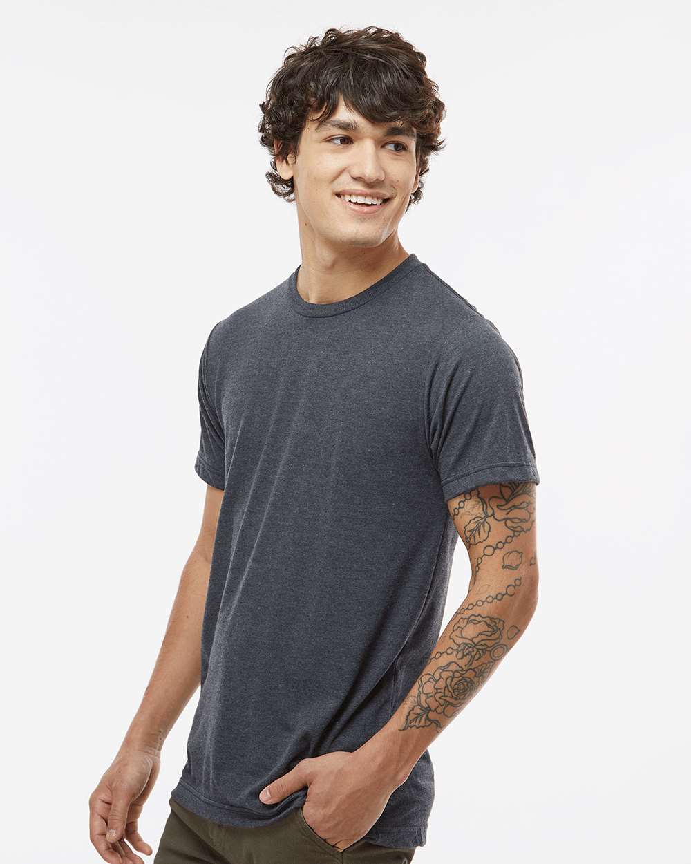 Tultex-254-Tri-Blend T-Shirt - Image 30
