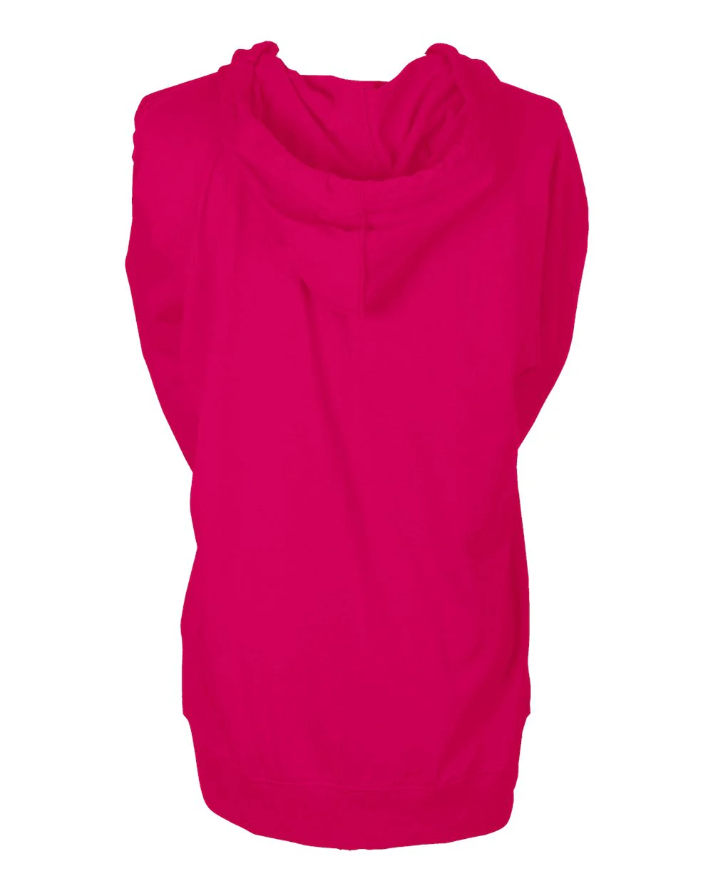 Tultex-260-Beach Full-Zip Hooded Long Sleeve T-Shirt - Image 9