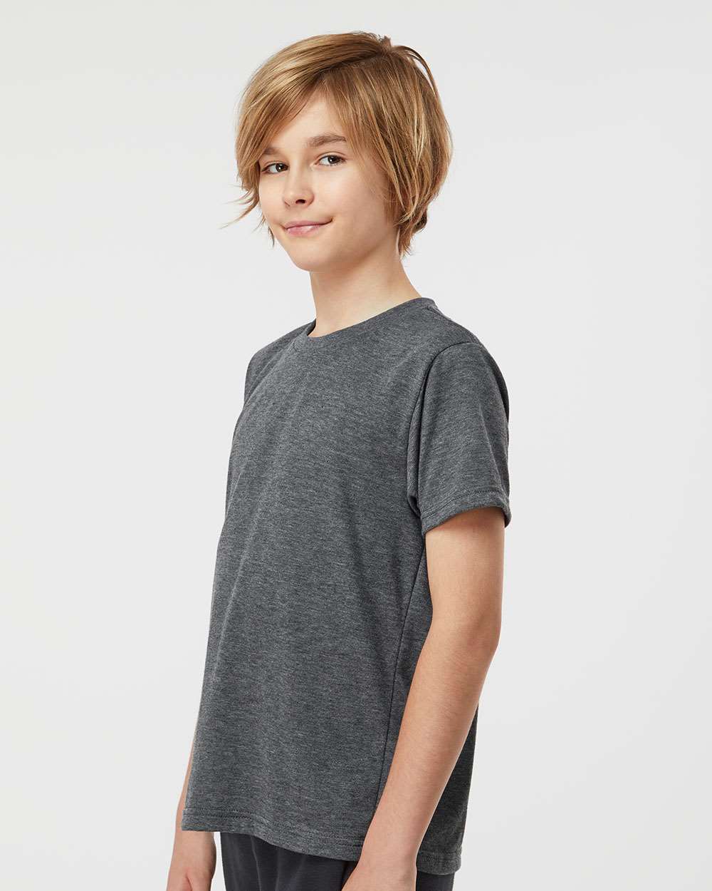 Tultex-265-Youth Poly-Rich T-Shirt - Image 12