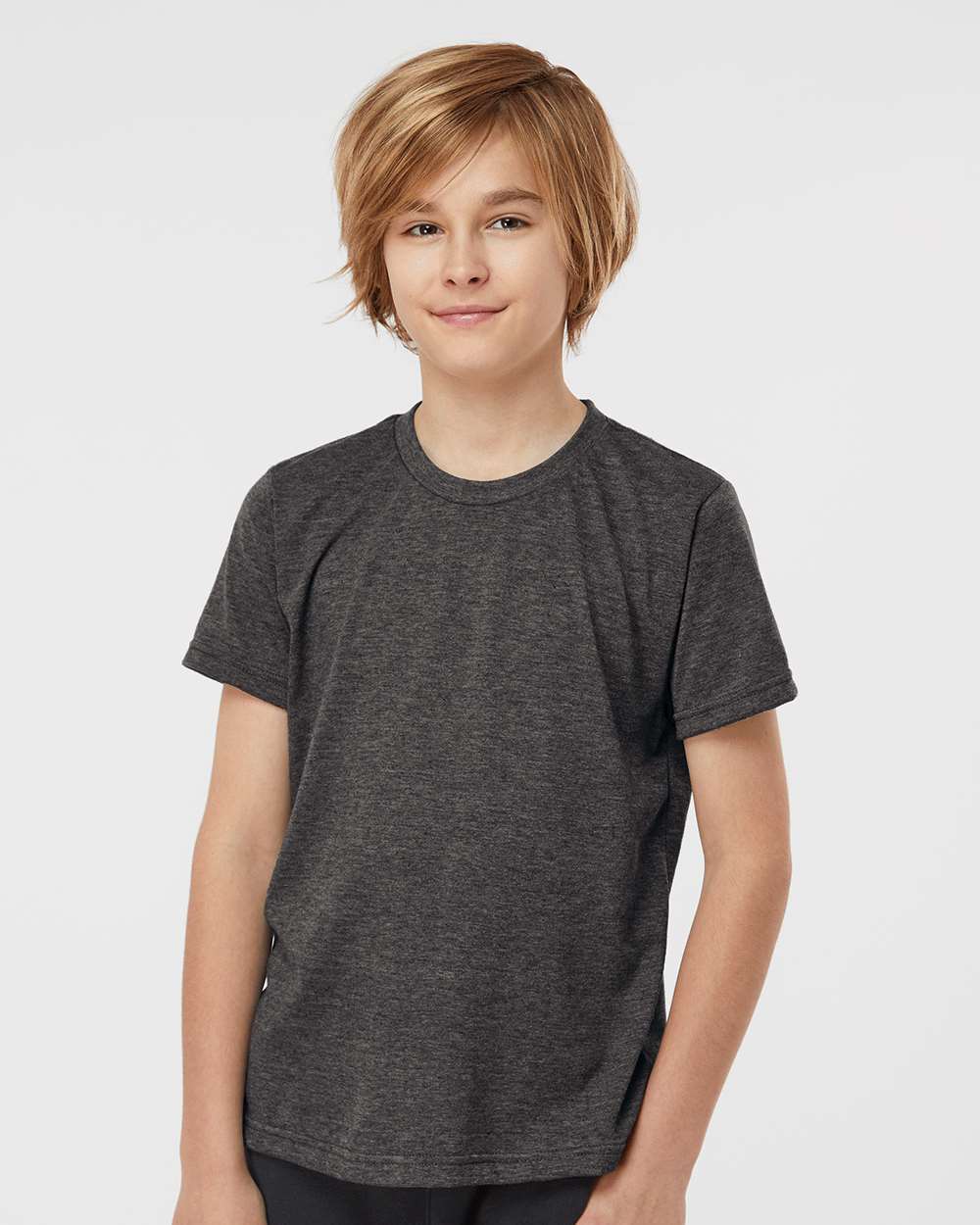 Tultex-265-Youth Poly-Rich T-Shirt - Image 17