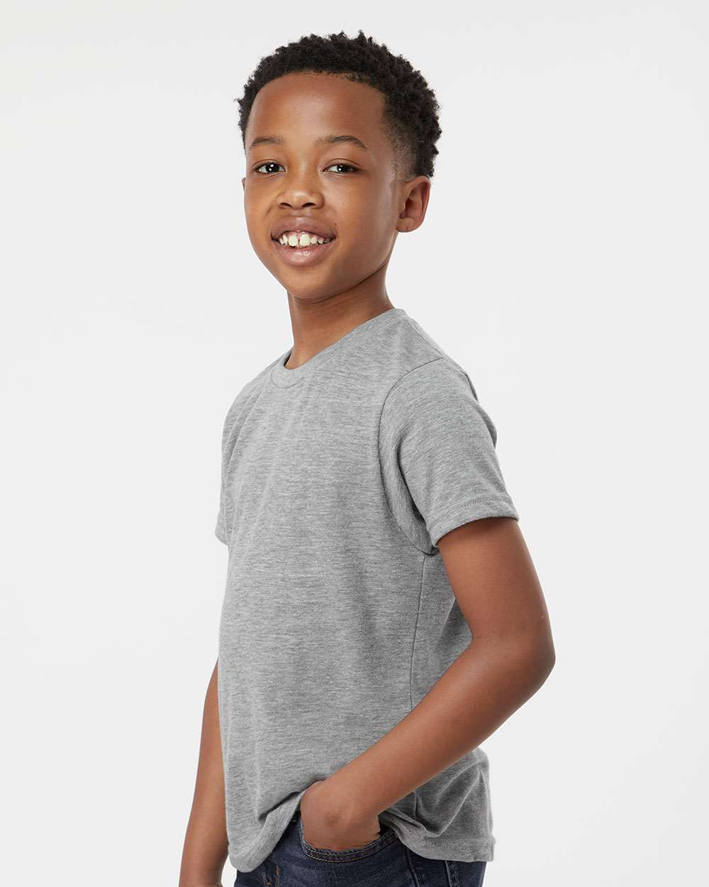 Tultex-265-Youth Poly-Rich T-Shirt - Image 24