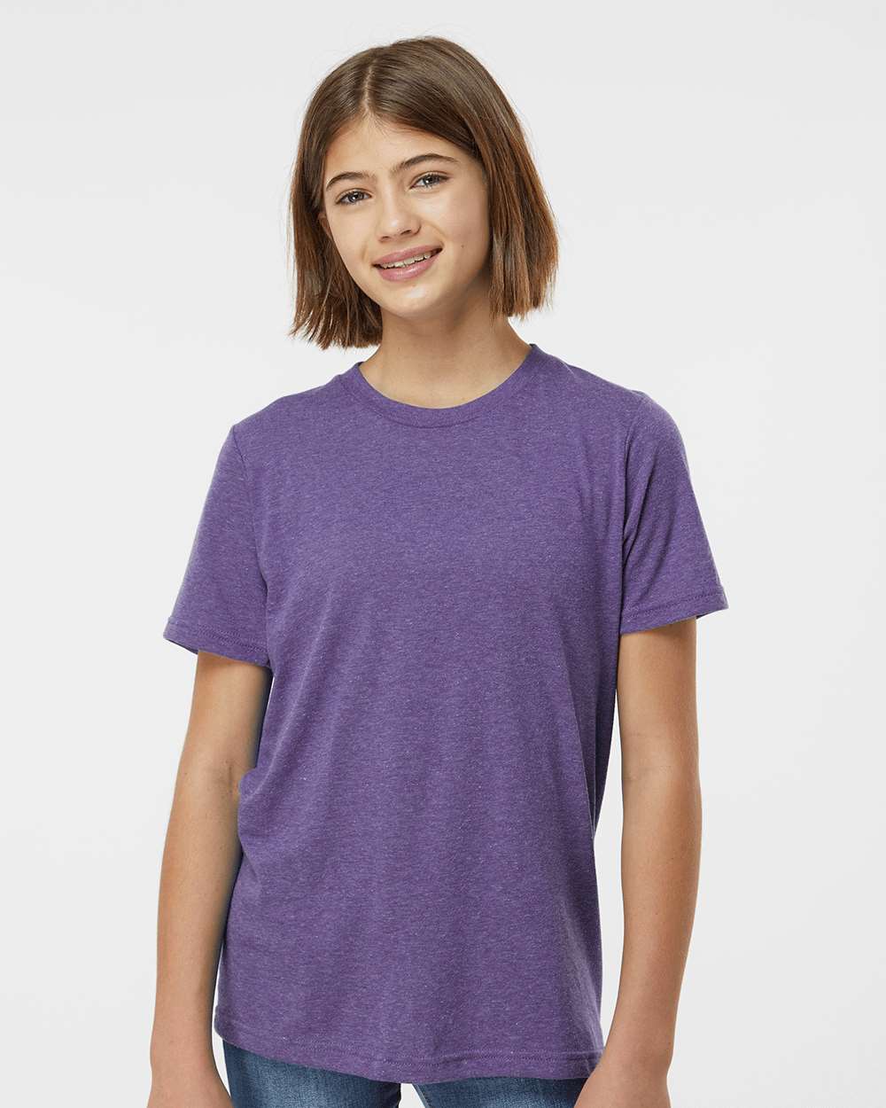 Tultex-265-Youth Poly-Rich T-Shirt - Image 35