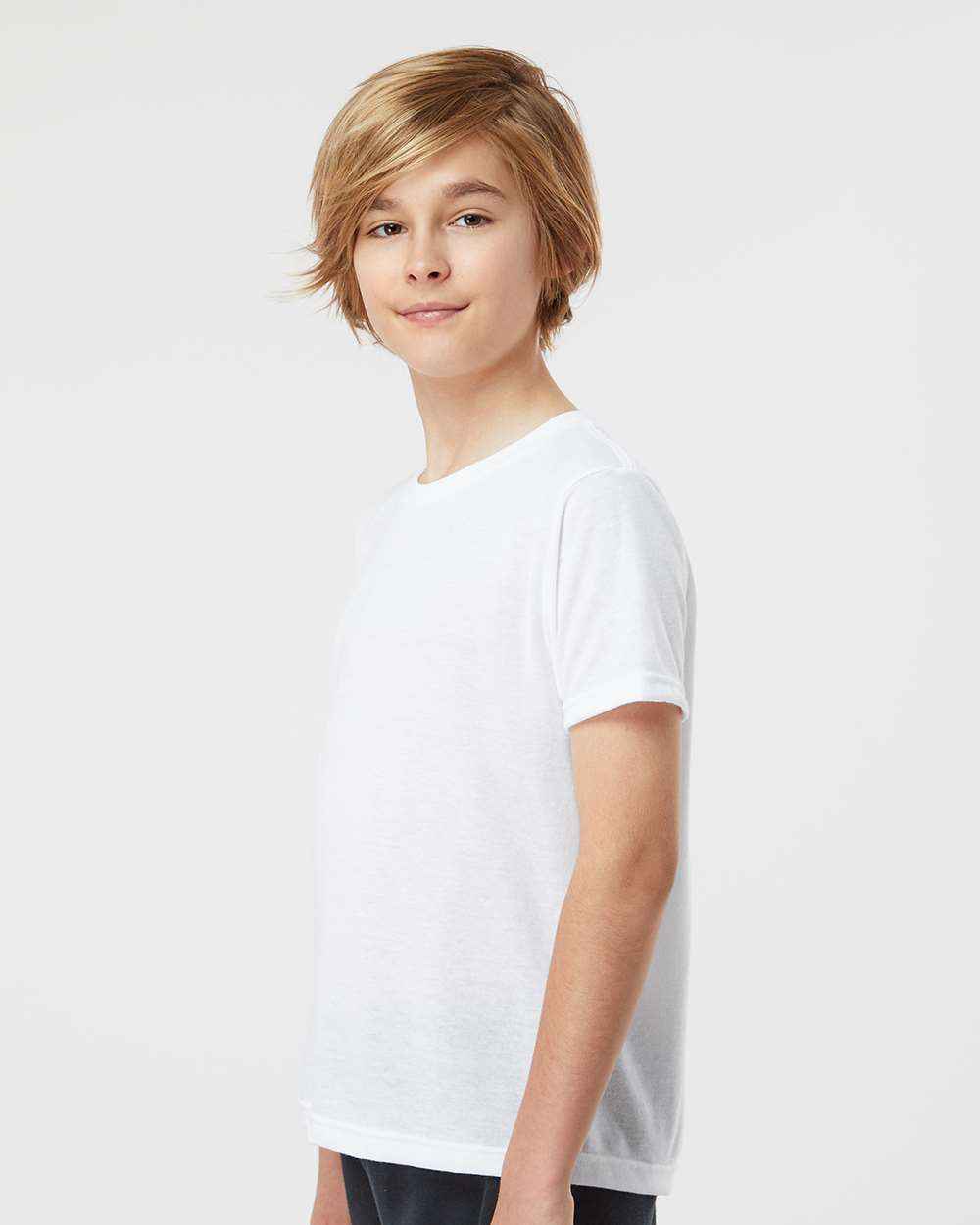 Tultex-265-Youth Poly-Rich T-Shirt - Image 54