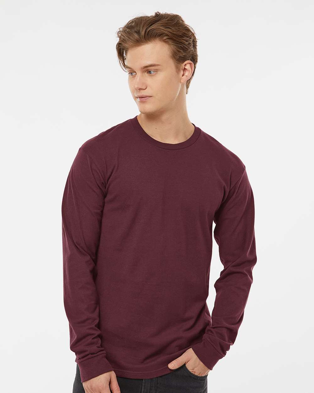 Tultex-291-Heavyweight Jersey Long Sleeve T-Shirt - Image 11