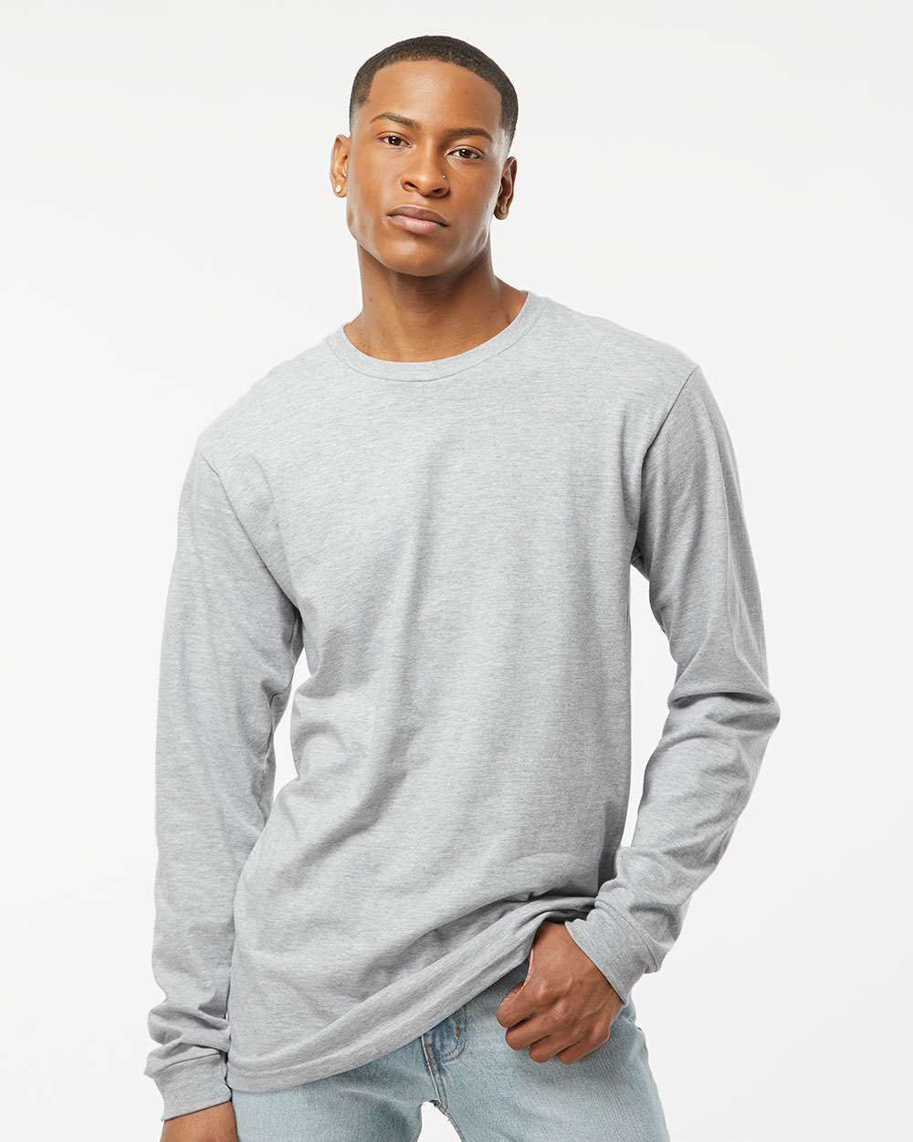 Tultex-291-Heavyweight Jersey Long Sleeve T-Shirt - Image 35
