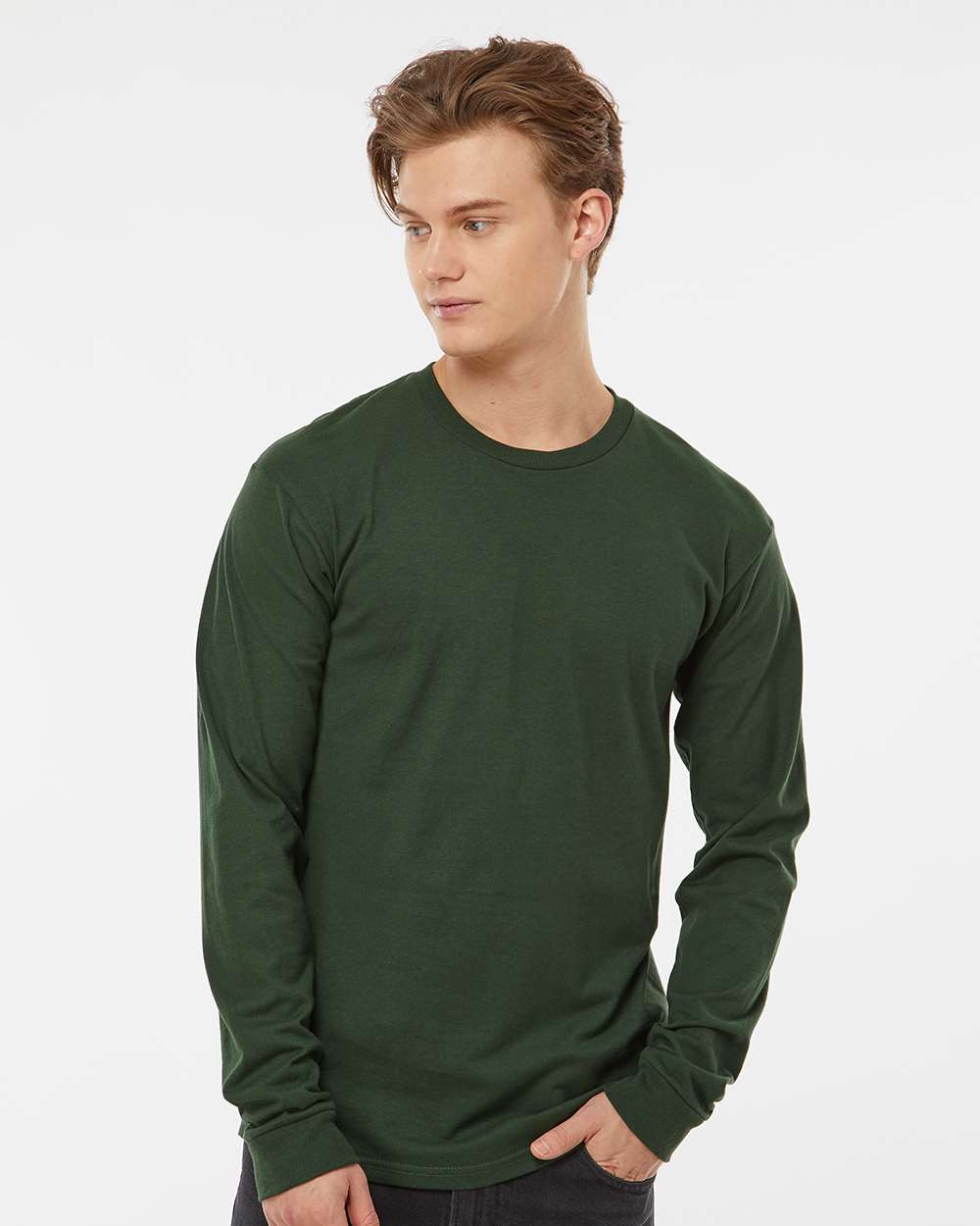 Tultex-291-Heavyweight Jersey Long Sleeve T-Shirt - Image 47