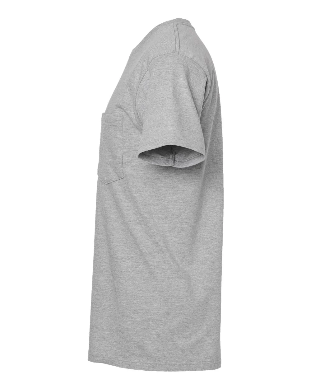 Tultex-293-Heavyweight Jersey Pocket T-Shirt - Image 10