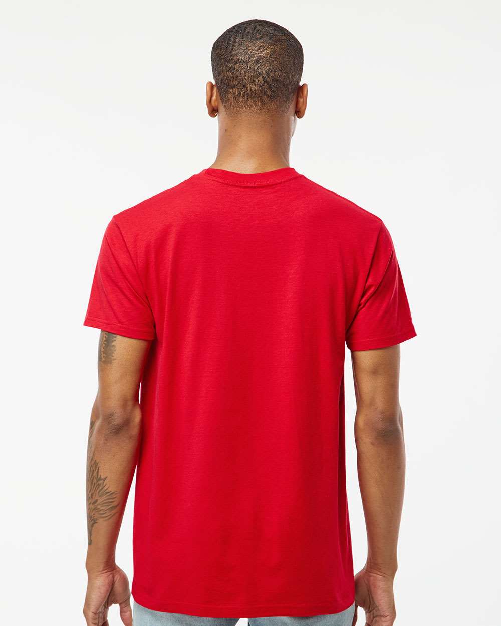 Tultex-293-Heavyweight Jersey Pocket T-Shirt - Image 25