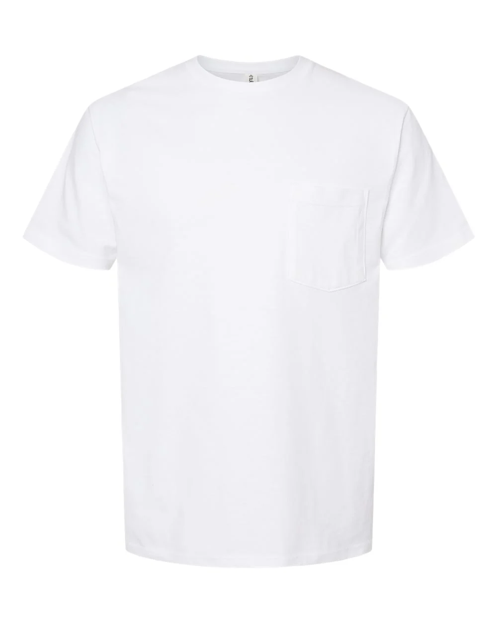 Tultex-293-Heavyweight Jersey Pocket T-Shirt - Image 26