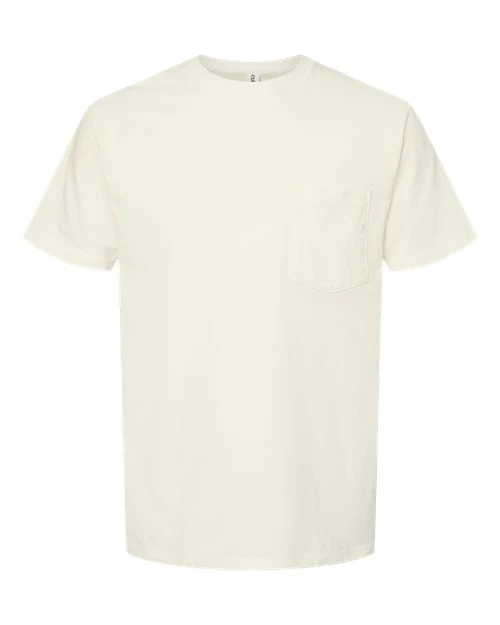 Tultex-293-Heavyweight Jersey Pocket T-Shirt - Image 35