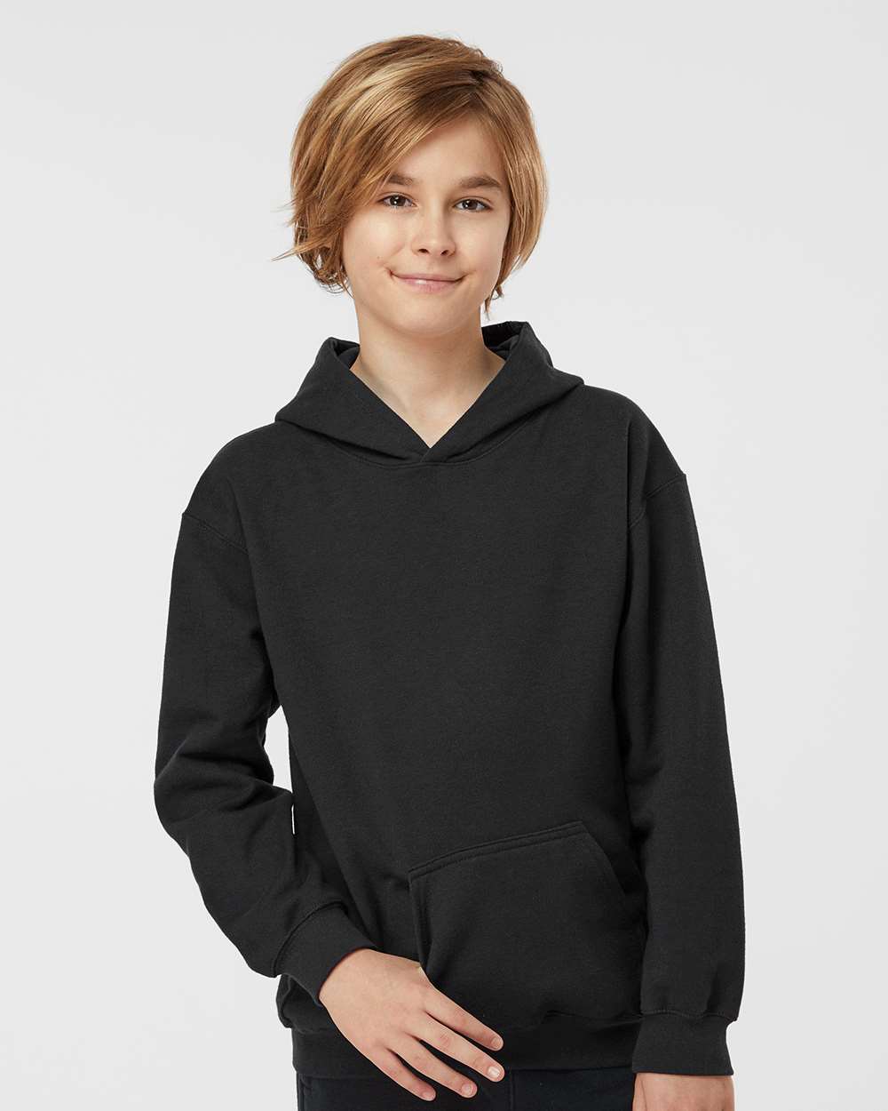 Tultex-320Y-Youth Hooded Sweatshirt - Image 4