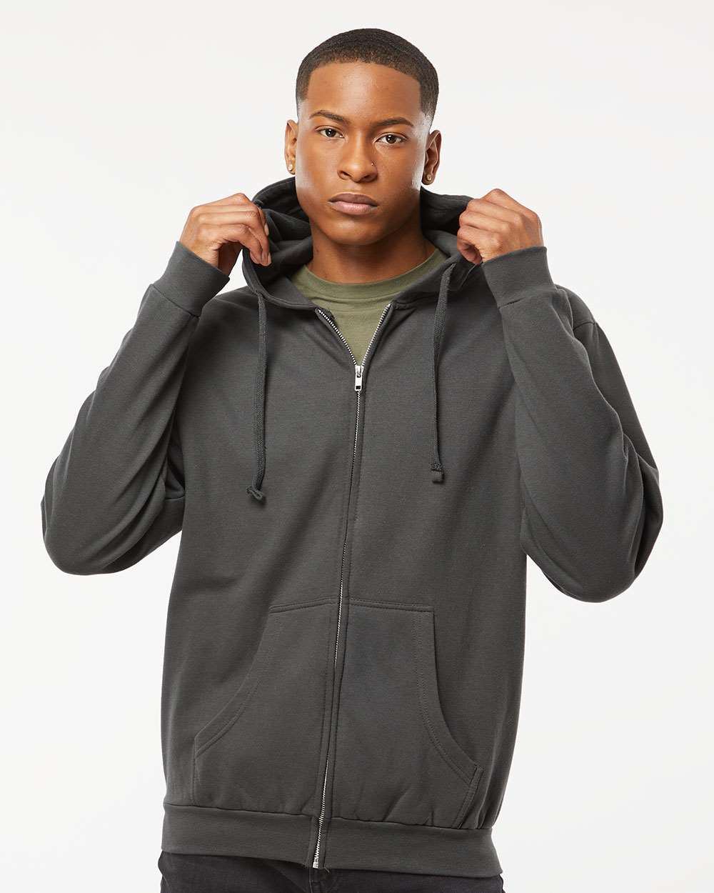 Tultex-331-Full-Zip Hooded Sweatshirt - Image 11