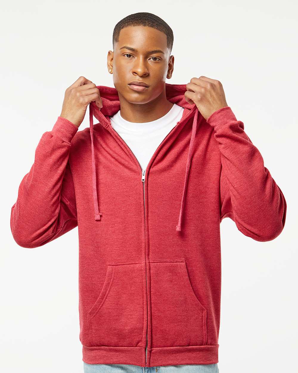 Tultex-331-Full-Zip Hooded Sweatshirt - Image 41
