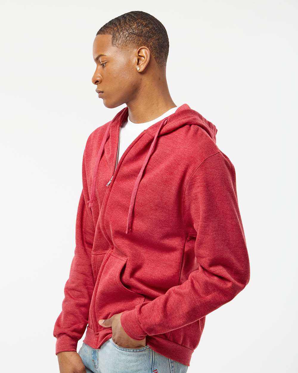 Tultex-331-Full-Zip Hooded Sweatshirt - Image 42