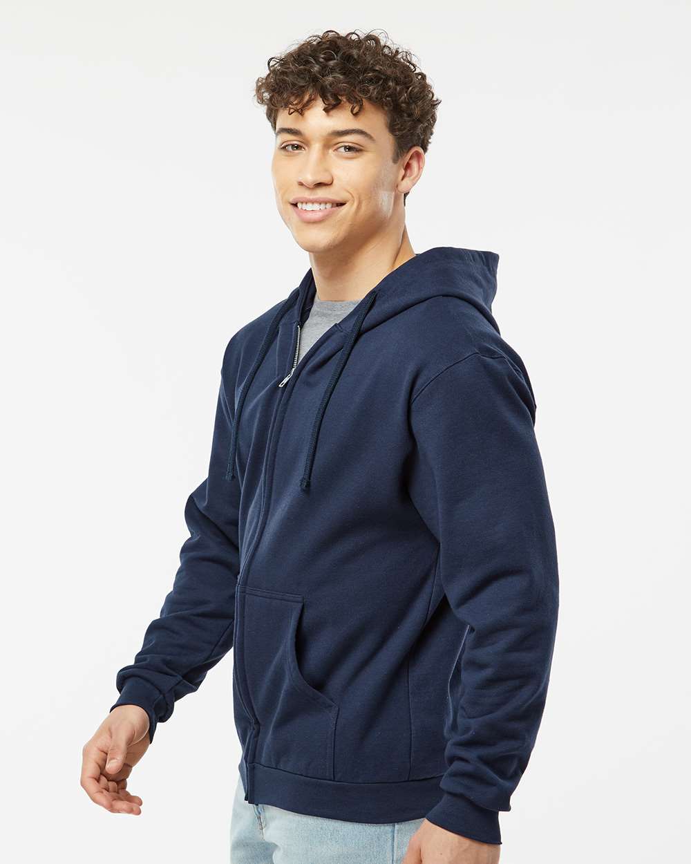 Tultex-331-Full-Zip Hooded Sweatshirt - Image 48