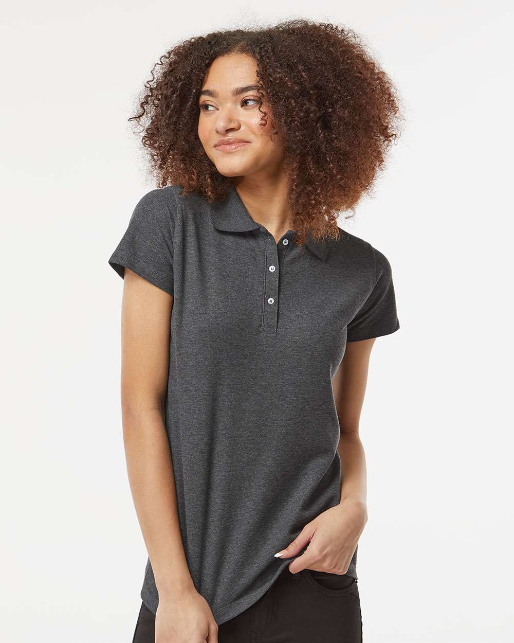 Tultex-401-Women's 50/50 Sport Pique Polo - Image 11