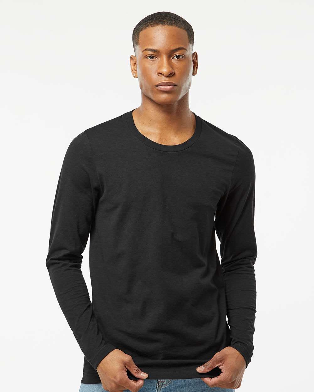 Tultex-591-Premium Cotton Long Sleeve T-Shirt - Image 4