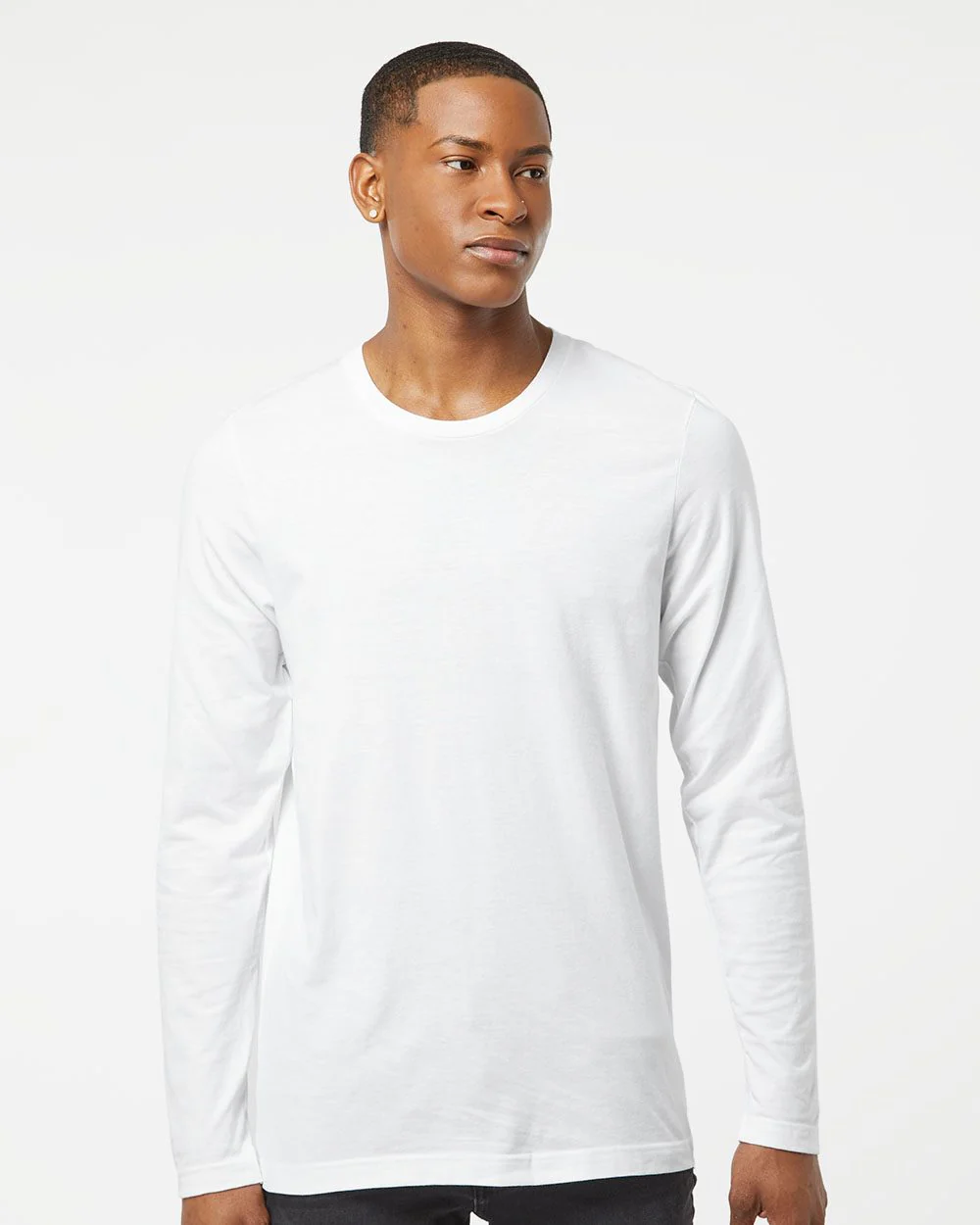 Tultex-591-Premium Cotton Long Sleeve T-Shirt - Image 7