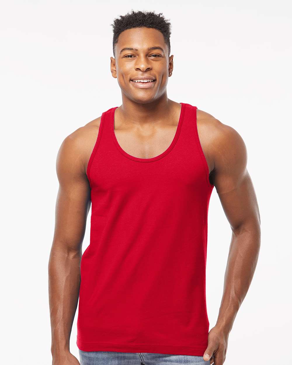 Tultex-S105-Fine Jersey Tank Top - Image 23