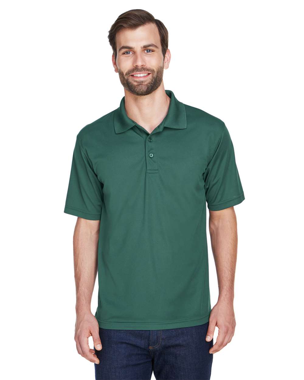 UltraClub-8210-Men's Cool & Dry Mesh Piqué Polo - Image 15