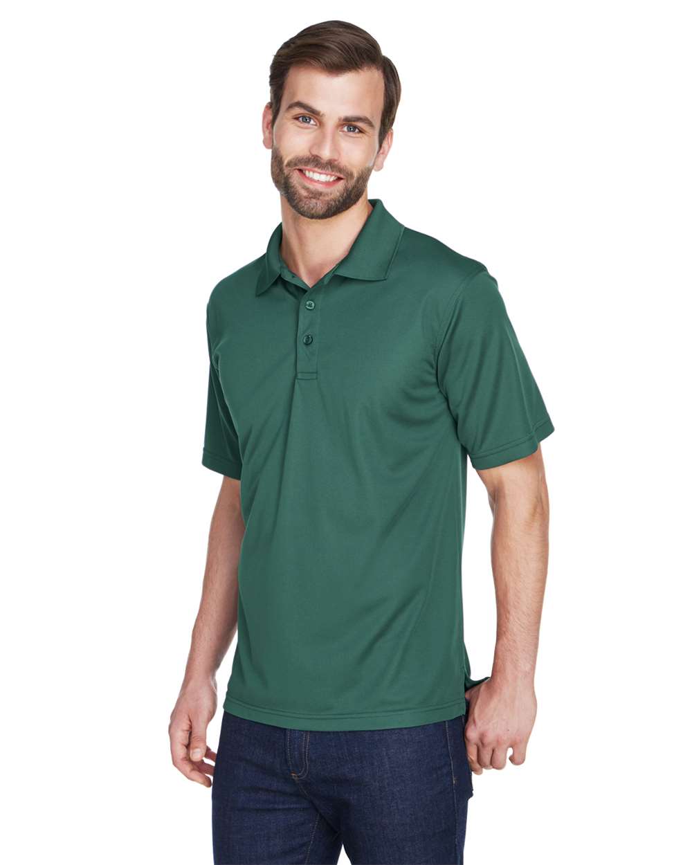 UltraClub-8210-Men's Cool & Dry Mesh Piqué Polo - Image 16