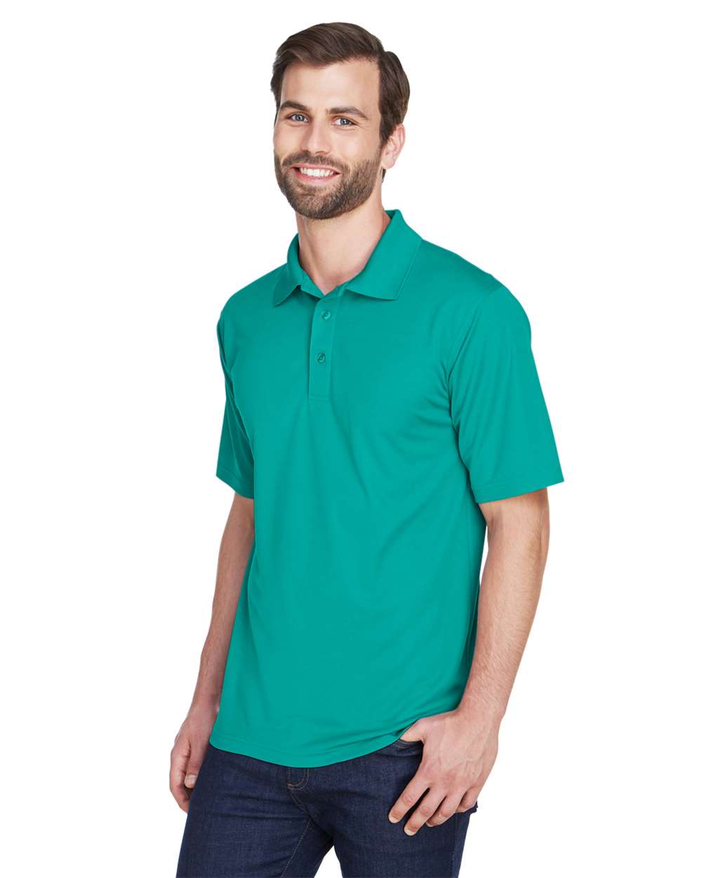 UltraClub-8210-Men's Cool & Dry Mesh Piqué Polo - Image 20