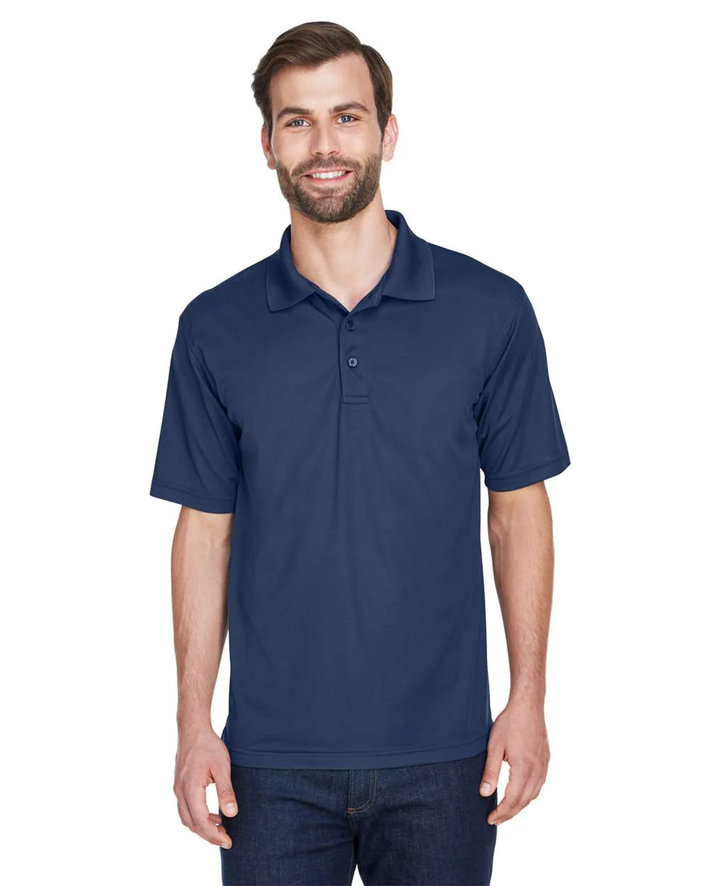 UltraClub-8210-Men's Cool & Dry Mesh Piqué Polo - Image 23