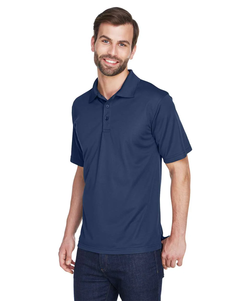 UltraClub-8210-Men's Cool & Dry Mesh Piqué Polo - Image 24