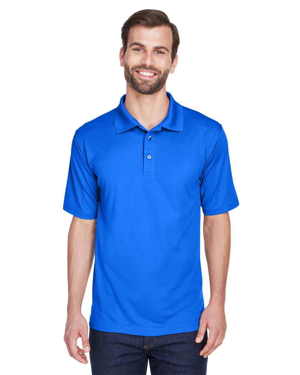 UltraClub-8210-Men's Cool & Dry Mesh Piqué Polo - Image 31