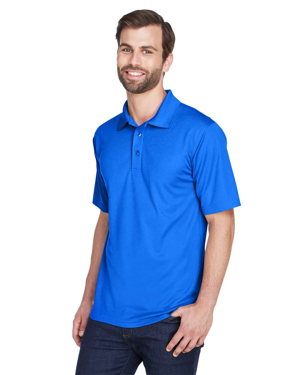 UltraClub-8210-Men's Cool & Dry Mesh Piqué Polo - Image 32