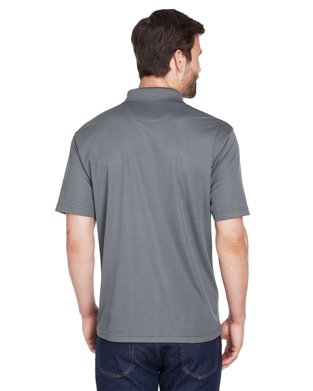 UltraClub-8210-Men's Cool & Dry Mesh Piqué Polo - Image 9