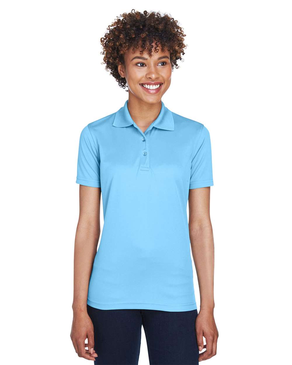 UltraClub-8210L-Women's Cool & Dry Mesh Piqué Polo - Image 12